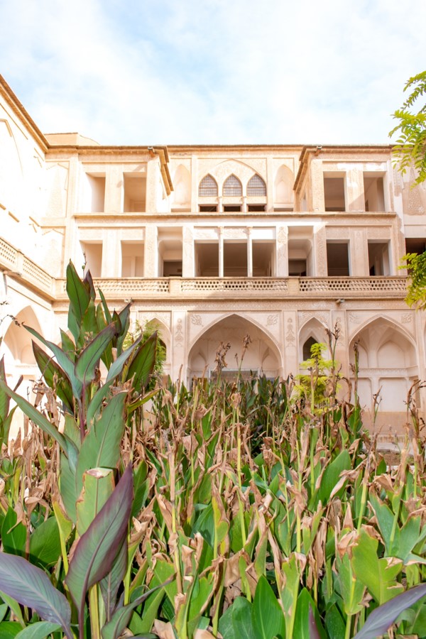 sunken courtyards emerge as havens of refreshing coolness, offering a sanctuary to the inhabitants of these desert dwellings